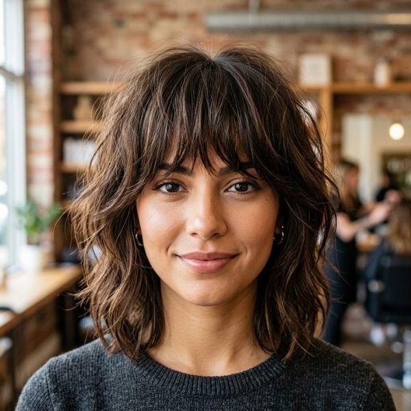 Forward Textured Fringe