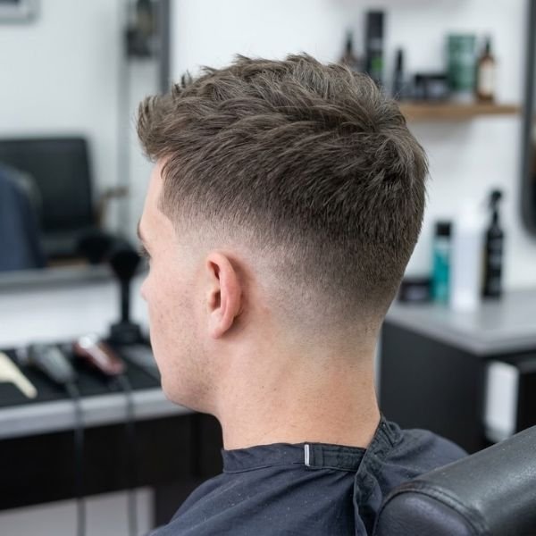 Low Taper Fade Crew Cut