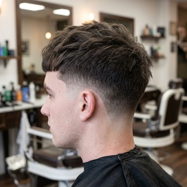 Low Taper Fade French Crop