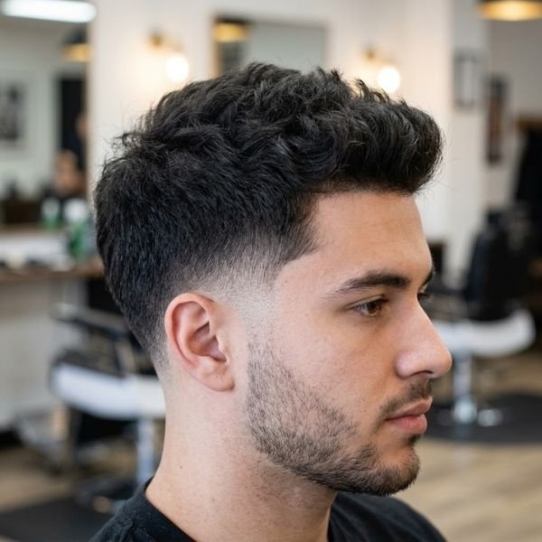 Low Taper Fade Short Thick Hair