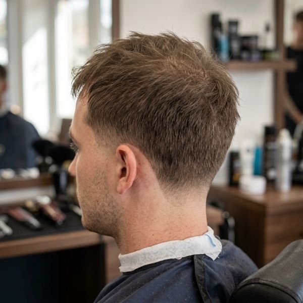Low Taper Fade Short Thin Hair