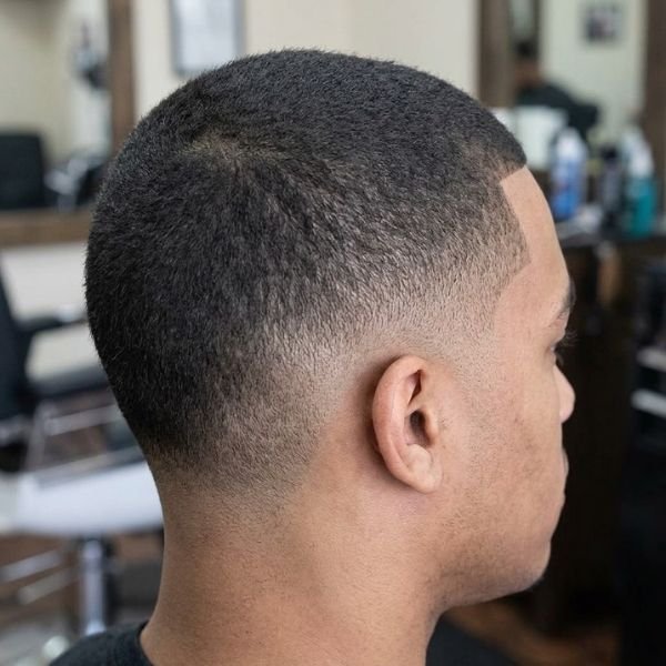 Low Taper Fade Very Short Hair