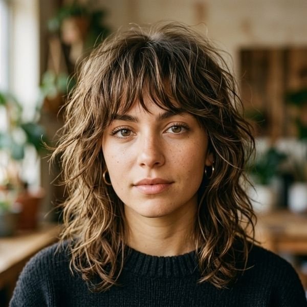  Messy Textured Fringe