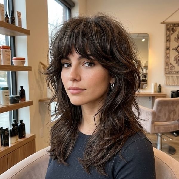 Textured Fringe with Volume