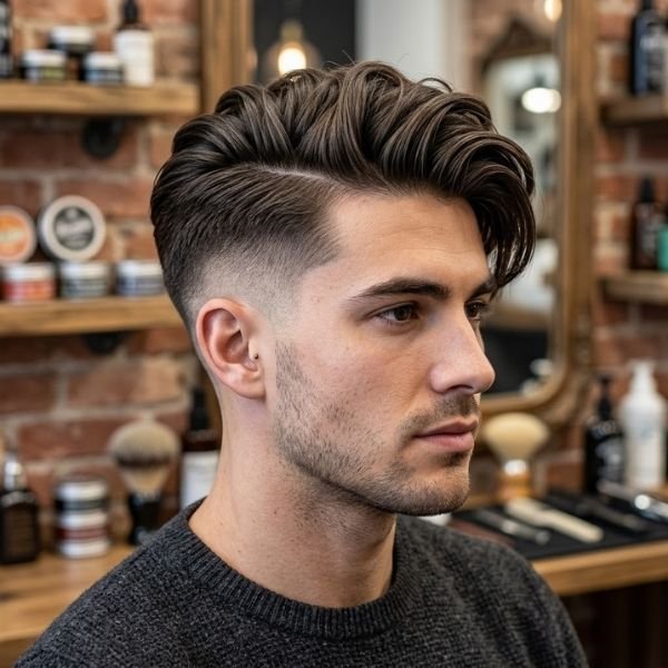 2. Side-Swept Undercut