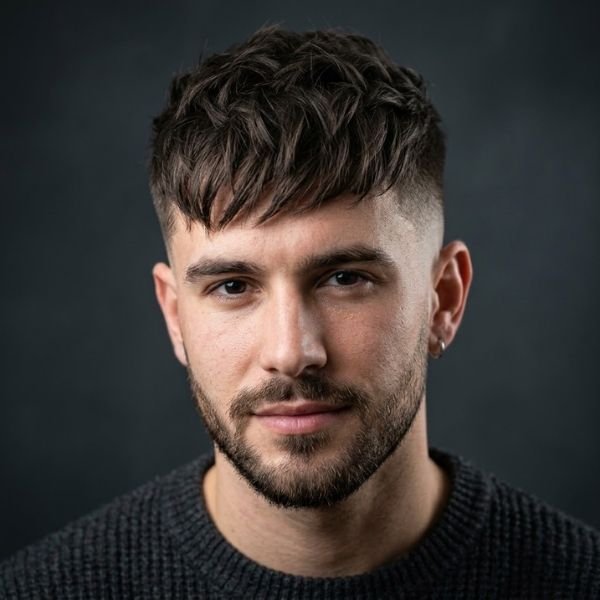 9. Textured Fringe Pushed Forward