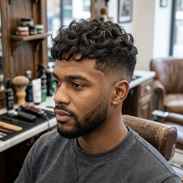 Classic Low Taper Fade Textured Crop Haircut