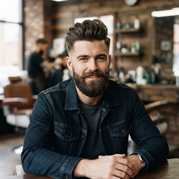 Quiff with Beard
