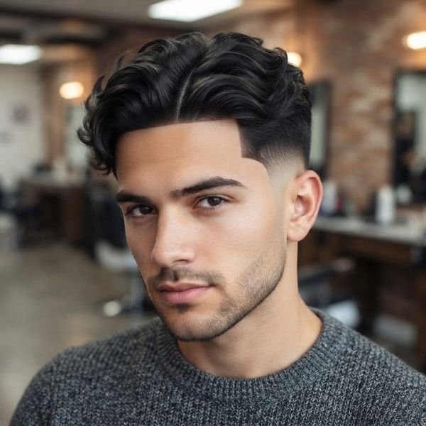 Trending Low Taper Fade Middle Part 2026