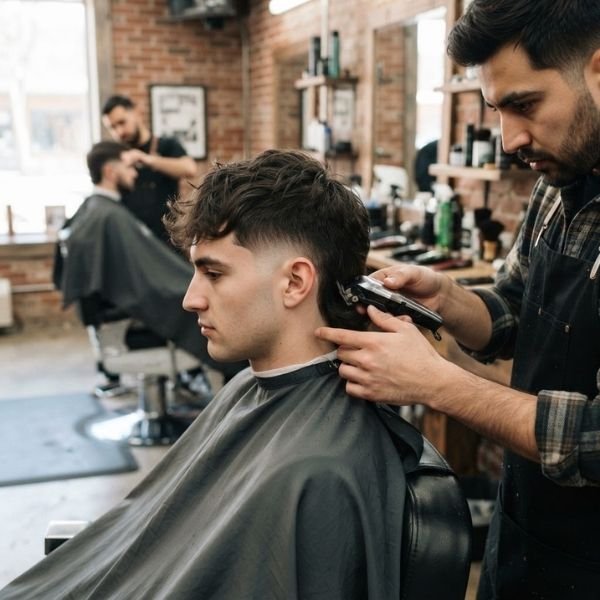 What Is a Mid Taper Fade Mullet?