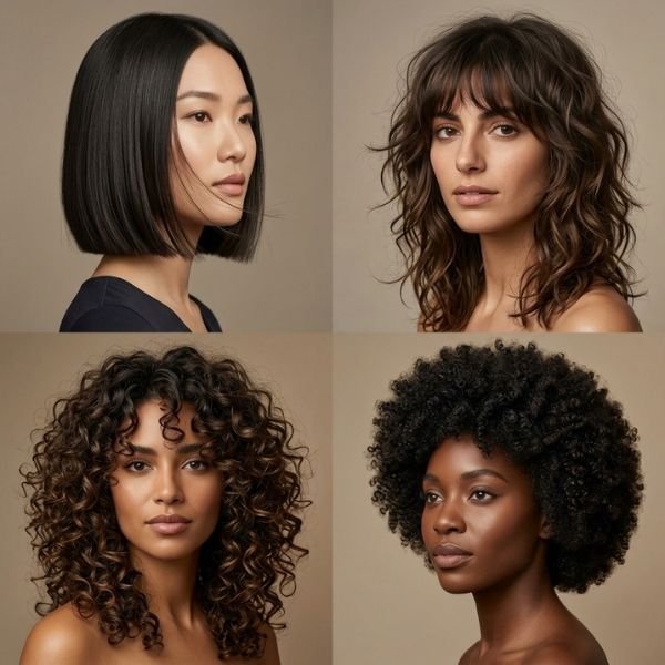 Which Hair Types Work Best with Each Cut