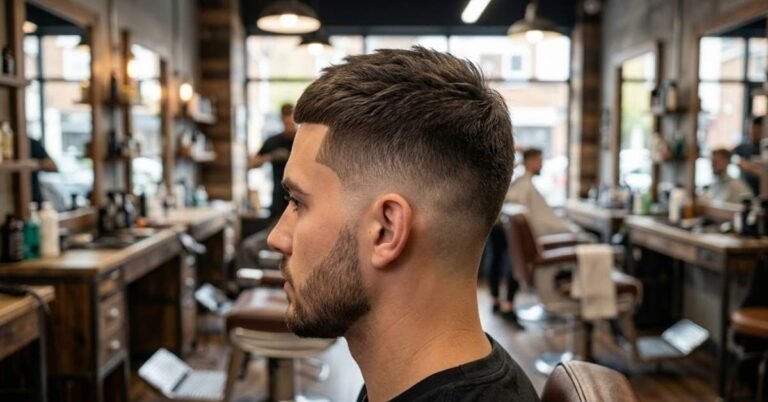 Low Taper Fade Short Hair