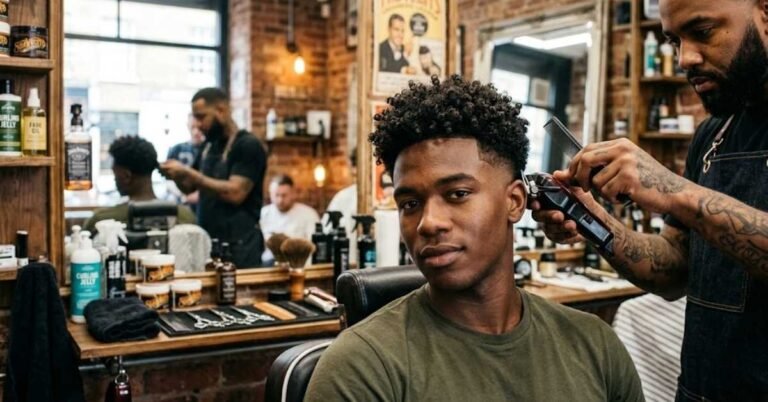 Taper Fade for Curly Hair