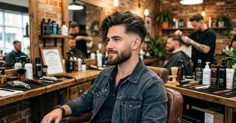 Taper Fade with Long Hair