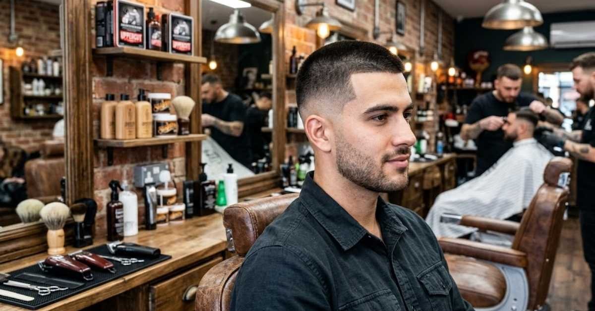 Low Taper Fade Buzz Cut