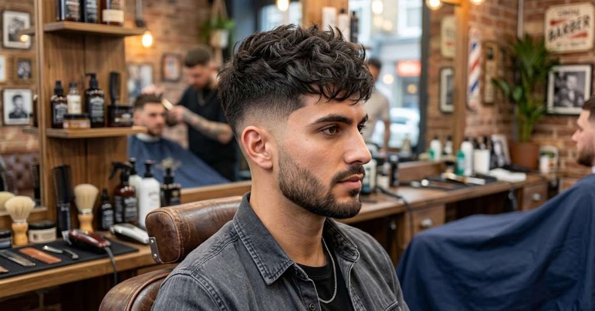 Low Taper Fade Textured Crop Haircut
